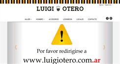 Desktop Screenshot of luigiotero.com