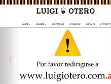Tablet Screenshot of luigiotero.com
